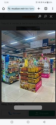 SIÊU THỊ GẦN GẤP LAO ĐỘNG PHỔ THÔNG