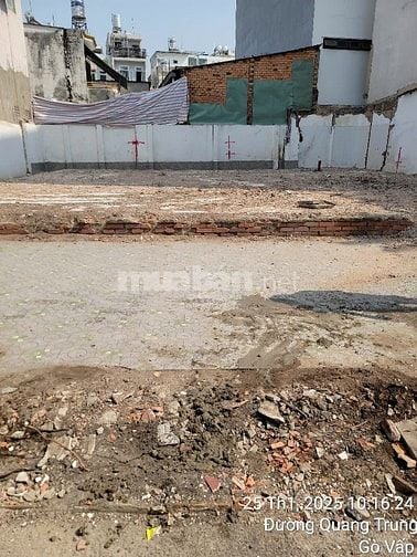 Bán Đất Thổ Cư đường Phạm Văn Chiêu Phường 08 Gò Vấp