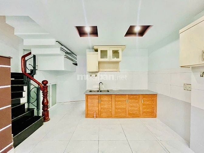 Bán nhà đường số 9, P16, Gò Vấp, 4,5x 9,6m, nở hậu 5,7m
