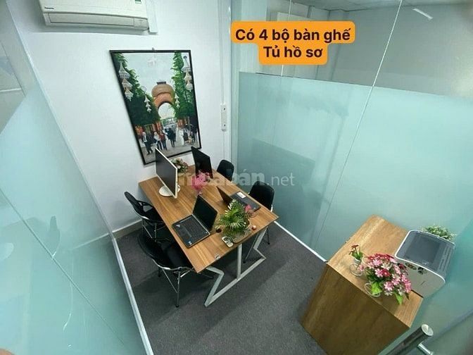 🌿VĂN PHÒNG CHO 4 NGƯỜI ĐÃ CÓ SẴN BÀN GHẾ MIỄN PHÍ ĐẶT CỌC VÀO LÀM NGA