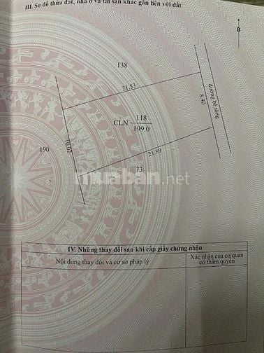 Trung tâm Thị Trấn Gò Dầu. Đất nở hậu 240tr 1m ngang
