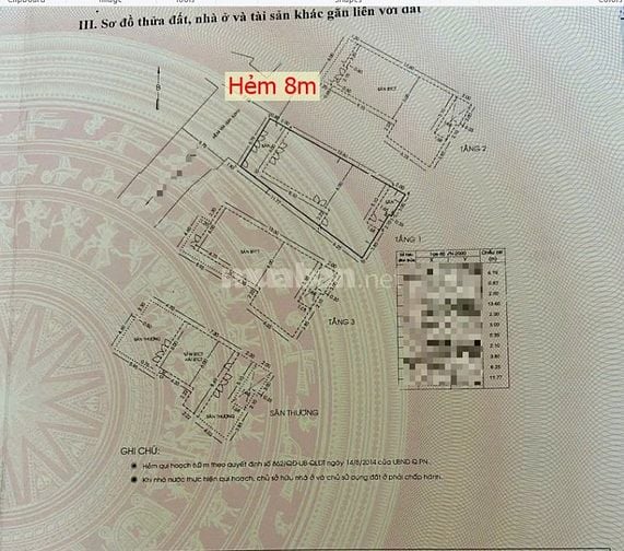 Tin Thật - Nhà Y HÌnh- chỉ 23 tỷ - Hẻm 8m 1 trục Phan Đăng Lưu- 4 tầng