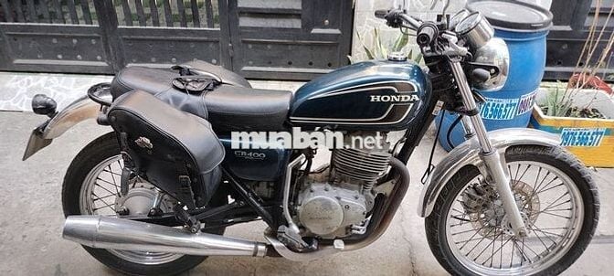 Xe cb400ss 2 máy 400cc zin chưa mở chạy tốt xe đẹp