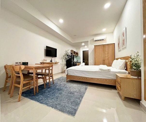 Chung cư Richmond, Nguyễn Xí, BT: 50m2, 1p ngủ, full nt 10tr