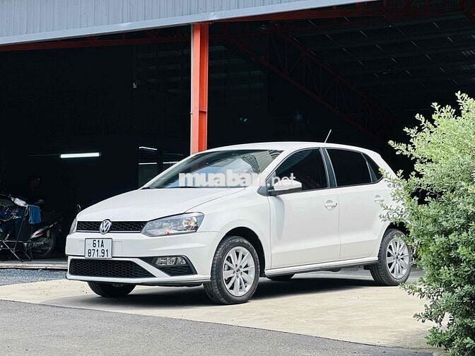 🔥 Volkswagen Polo Hatback Trắng 2020