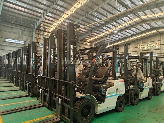 Cho Thuê Xe Nâng Hàng - Xe nâng dầu, điện cũ & mới, giá vô cùng ưu đãi