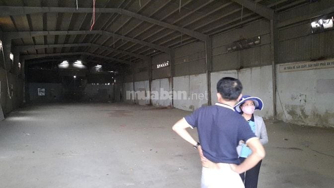 Nhà xưởng đường nguyễn anh thủ phường hiệp thánh cho thuê dt: 550m