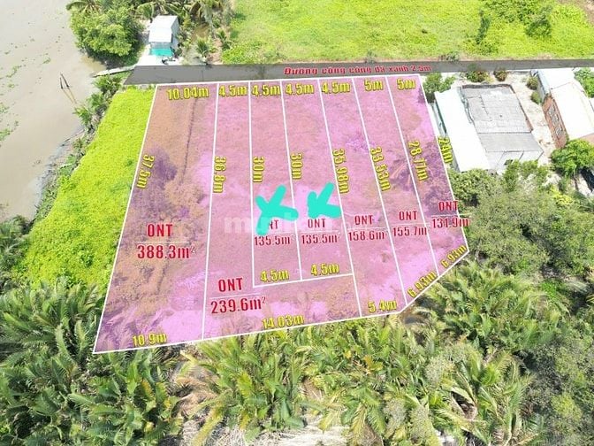 Cần bán 2 lô đất thổ cư đẹp giá rẻ 