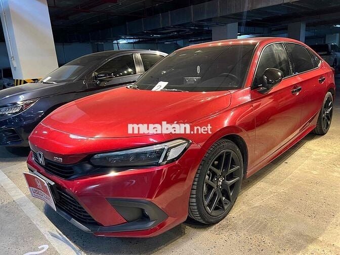 3 XE CIVIC RS ĐỎ 2023, HỖ TRỢ VAY 70% BAO ĐẬU