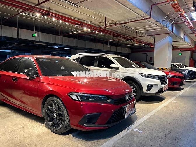 3 XE CIVIC RS ĐỎ 2023, HỖ TRỢ VAY 70% BAO ĐẬU