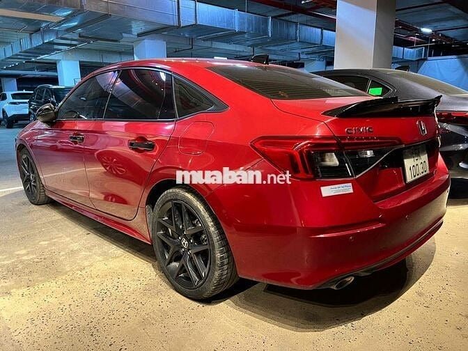 3 XE CIVIC RS ĐỎ 2023, HỖ TRỢ VAY 70% BAO ĐẬU