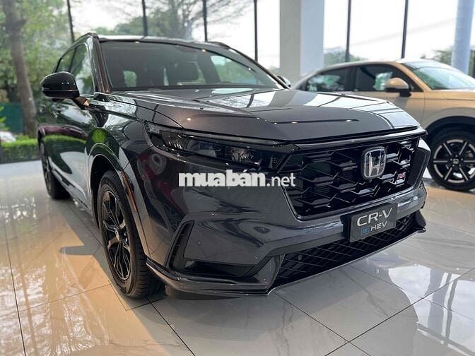 Honda CR V e:HEV RS Xám giao ngay, KM Tiền và BH