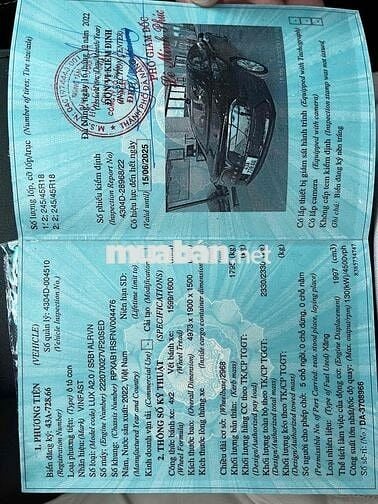 VinFast Lux A2.0 2022 A2.0 Tiêu chuẩn - 50000 km