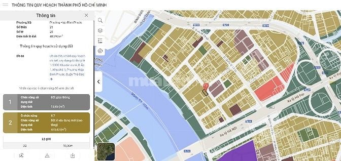 Đất góc 3 mặt 432m2 thổ cư QL13 cũ. 31m mặt tiền đường 16m dự phóng. 