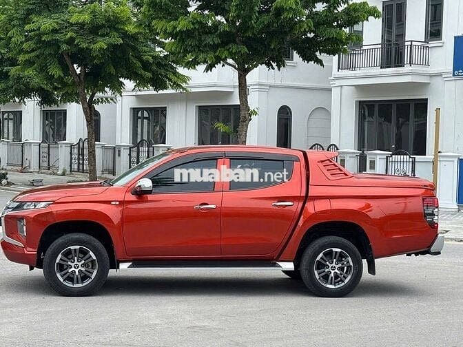 Bán xe Mitsubishi Triton GLX 2021 màu cam siêu đẹp