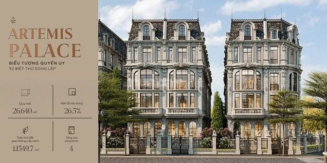 Chính thức mở bán biệt thự song lập 150m² dự án Noble Palace Long Biên