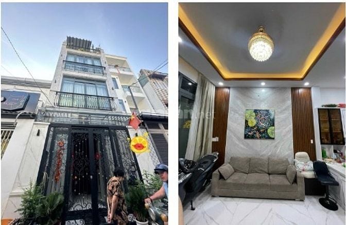 📣BÁN NHÀ 4 TẦNG HẺM XE HƠI TÔN THẤT THUYẾT, Q.4- GIÁ 8.1 TỶ (TL)" 