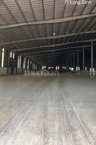 Cho thuê kho xưởng 3000m2; 5000m2; 10000m2 Gần KCN Biên Hoà 2, có pccc
