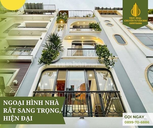 Nhà 3L siêu đẹp gần công viên Làng Hoa GV, giá nhỉnh 6 tỷ hẻm xe tải