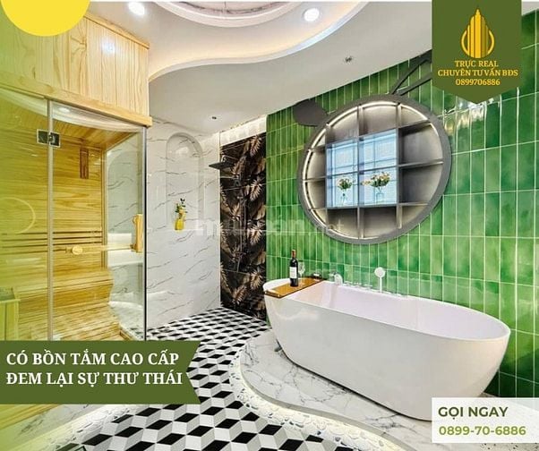 Nhà 3L siêu đẹp gần công viên Làng Hoa GV, giá nhỉnh 6 tỷ hẻm xe tải