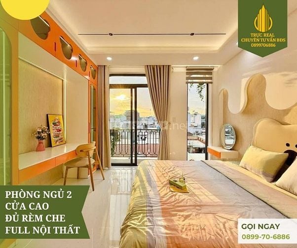 Nhà 3L siêu đẹp gần công viên Làng Hoa GV, giá nhỉnh 6 tỷ hẻm xe tải