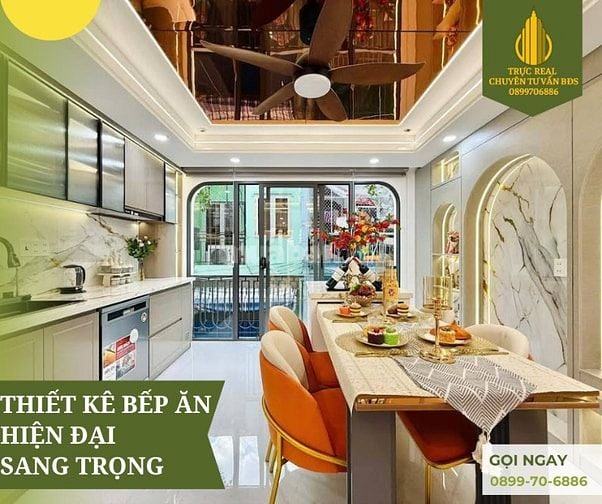 Nhà 3L siêu đẹp gần công viên Làng Hoa GV, giá nhỉnh 6 tỷ hẻm xe tải