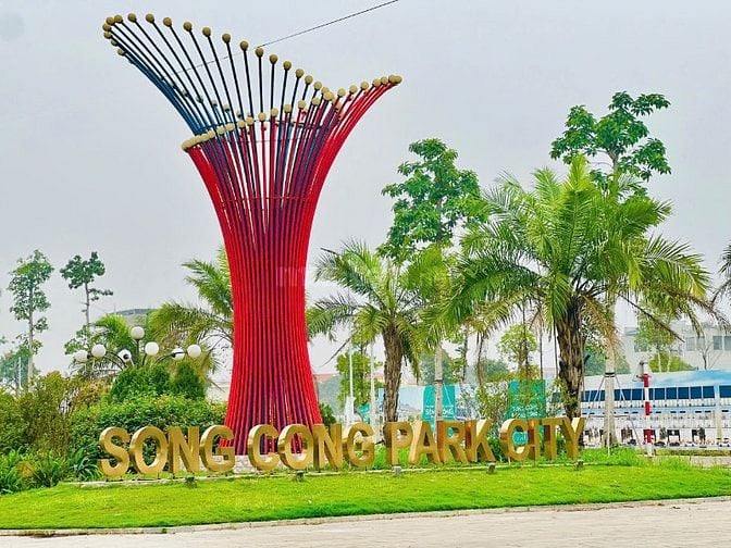 BÁN LÔ ĐẤT NỀN SÔNG CÔNG PARK CITY – HƯỚNG ĐÔNG NAM MÁT MẺ, ĐẮC ĐỊA