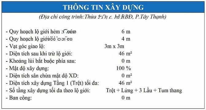 H7💥 ĐẤT - Lê Trọng Tấn 56m2 - Hẻm xe tải thông - 5,3 tỷ thương lượng 