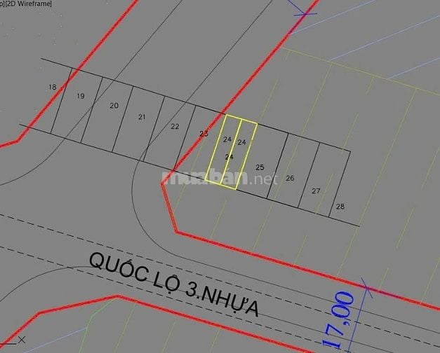 Dục Tú Đông Anh - mặt QL3 - đoạn Lý Nhân, giá ngon