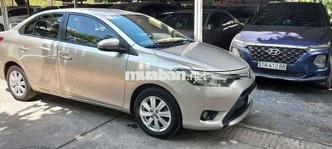 Toyota Vios 2017 1.5E MT - 115600 km