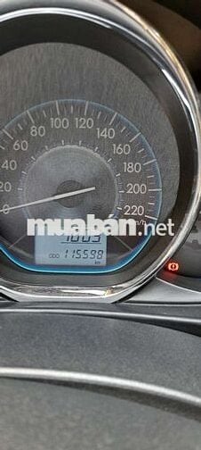 Toyota Vios 2017 1.5E MT - 115600 km