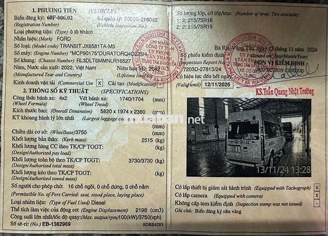 TRANSIT 2022 FULL PHỤ KIỆN KO DỊCH VỤ BẢO HÀNH1NAM