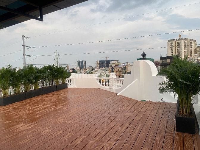 13CHDV! 89tr/th! Bán Mặt tiền KD 5 tầng Phạm Văn Đồng, P4. Sát sân bay