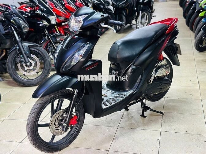 XE MÁY THỊNH PHÁT - VISION 110 ĐEN NHÁM BẢN SPORT