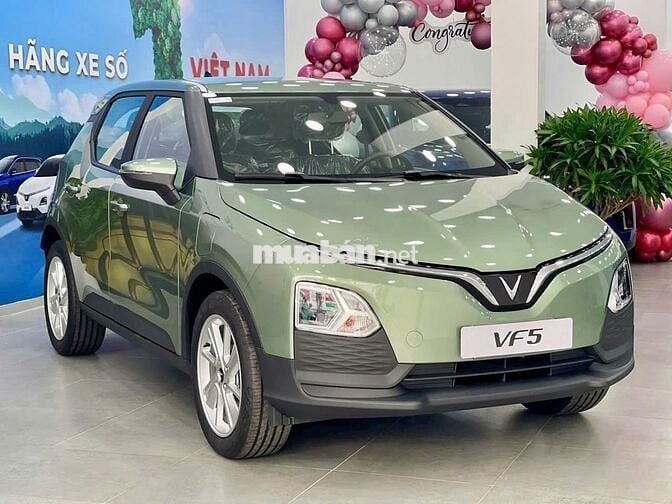 VinFast VF5 2024 nhiều màu_miễn phí sạc đến 6/2025