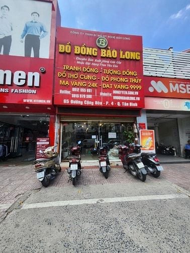 Cho thuê nhà MẶT TIỀN Cộng Hòa – P4 Tân Bình, 1T 2L – Kinh doanh đỉnh,