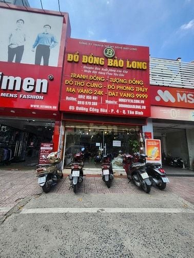 Cho thuê nhà MẶT TIỀN Cộng Hòa – P4 Tân Bình, 1T 2L – Kinh doanh đỉnh,