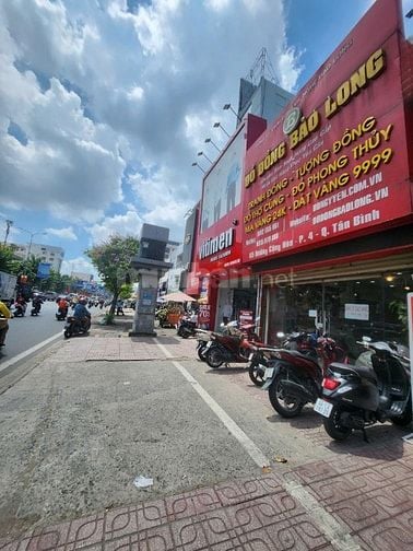 Cho thuê nhà MẶT TIỀN Cộng Hòa – P4 Tân Bình, 1T 2L – Kinh doanh đỉnh,