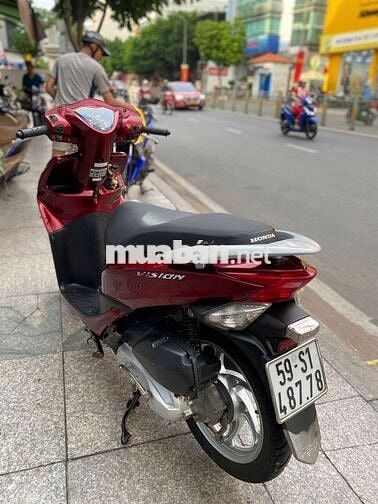 Honda vision 2014 mới 90% biển số thành phố