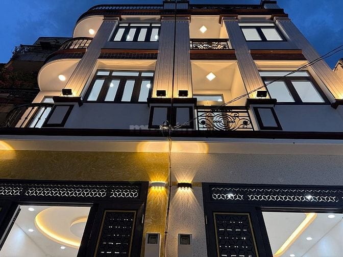 3lầu (4mx12m=48m2 vuông vức) mới 100% hẻm xe hơi khu VIP Hồ Xuân Hương