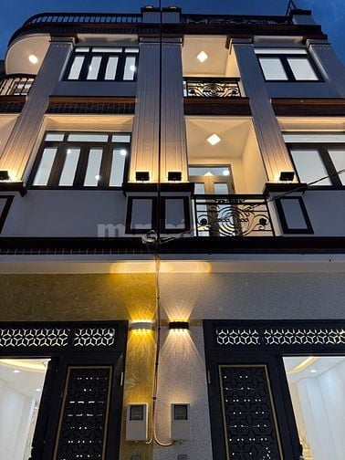 3lầu (4mx12m=48m2 vuông vức) mới 100% hẻm xe hơi khu VIP Hồ Xuân Hương