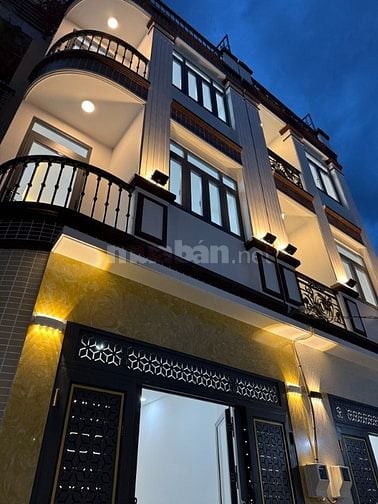 3lầu (4mx12m=48m2 vuông vức) mới 100% hẻm xe hơi khu VIP Hồ Xuân Hương