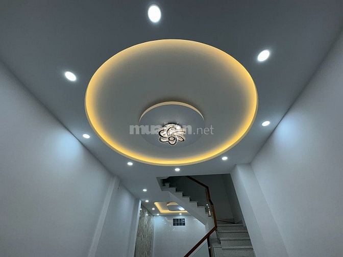3lầu (4mx12m=48m2 vuông vức) mới 100% hẻm xe hơi khu VIP Hồ Xuân Hương