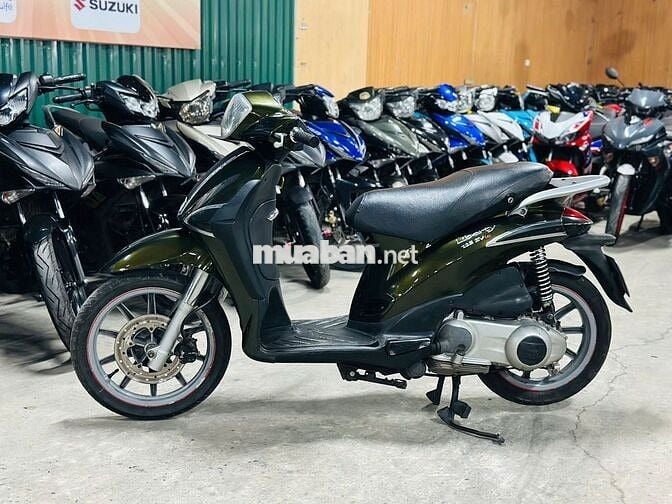 XE MÁYTHANH TÙNG_LIBERTY 125 IE XANH RÊU MÁY BỐC