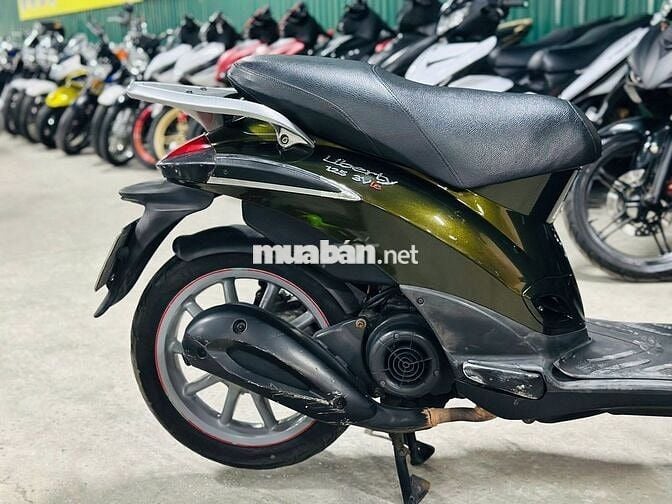 XE MÁYTHANH TÙNG_LIBERTY 125 IE XANH RÊU MÁY BỐC