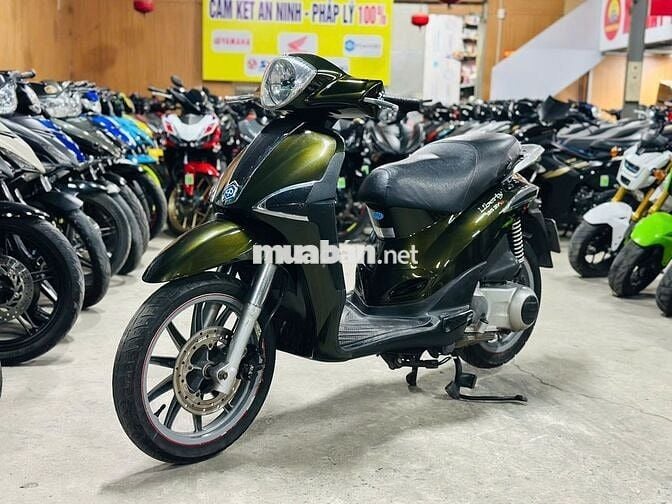 XE MÁYTHANH TÙNG_LIBERTY 125 IE XANH RÊU MÁY BỐC