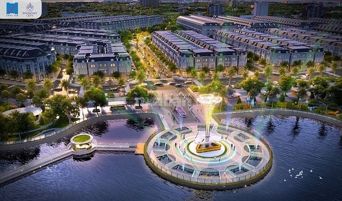 Bán Shophouse xẻ khe Economy City đẹp nhất Văn Lâm. Từ 10,5 tỷ sở hữu