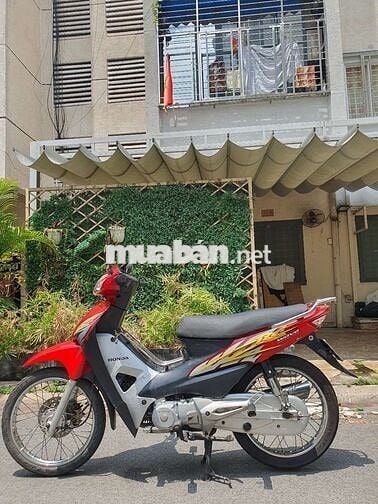 Wave RS 100 êm zin bấm đề nhẹ là chạy lợi xăng lắm