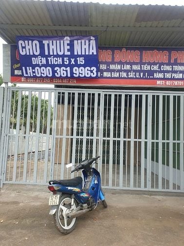 Cần cho thuê đất và nhà nguyên căn mặt tiền Nguyễn Trung Trực, Long An