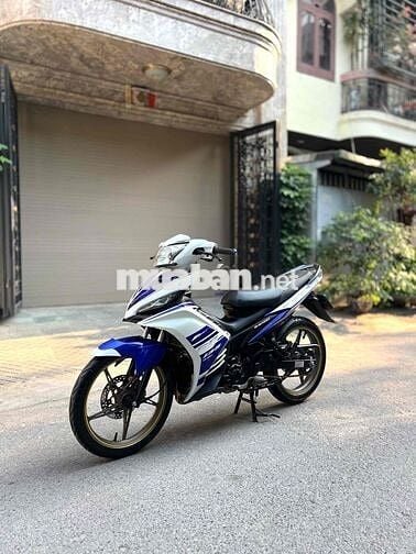 Xe Máy Anh Thao Exciter 135cc côn tay màu xanh Gp